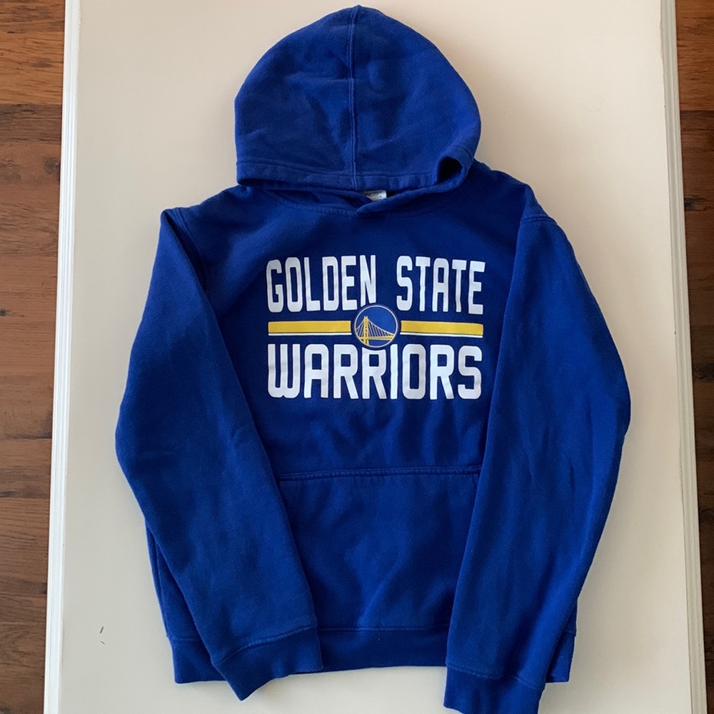 NBA Golden State Warriors Blue Youth Hoodie